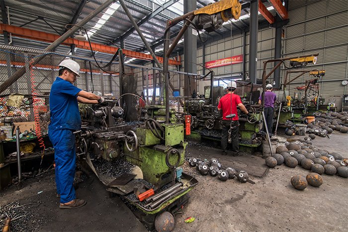 商丘网架配件车间